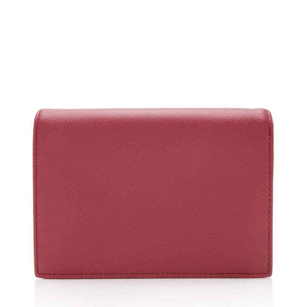 Prada Saffiano Lux French Wallet - Picture 3 of 13